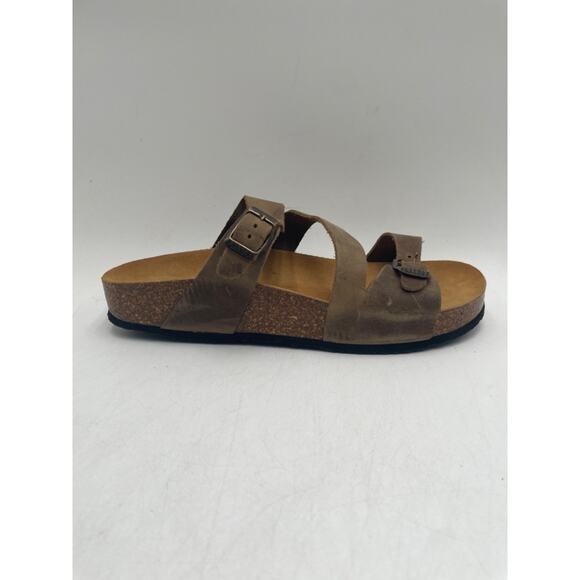 Plakton CP BOLINO 341210 Women's NEW Open-Toe Sandals Brown EU Size 42 - Picture 4 of 11